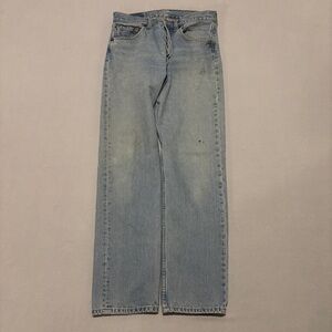Levis 501XX Jeans 32x32 30x30 Light Wash Faded Denim Vintage 90s Dad Style